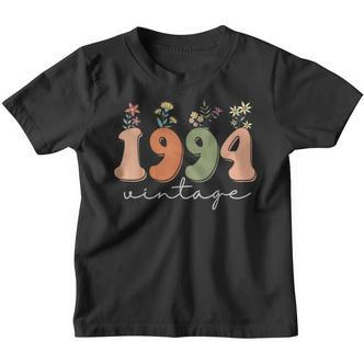 Vintage 1994 Wildblumen 29 Jahre Alt 29 Geburtstag Frauen Kinder Tshirt - Seseable De