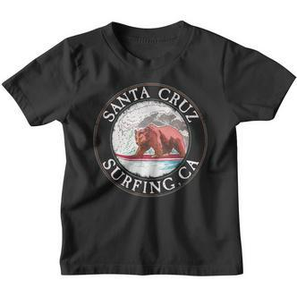 Vintage Surfer California I Retro Santa Cruz California S Kinder Tshirt - Seseable De