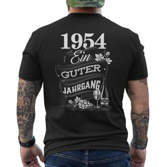 1954 Ein Guter Jahrgang Geburjahrgang Birthday T-Shirt mit Rückendruck - Seseable De