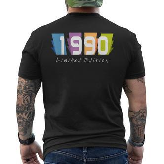 34 Geburtstag Mann Frau 34 Jahre 1990 Deko Lustig Geschenk T-Shirt mit Rückendruck - Seseable De