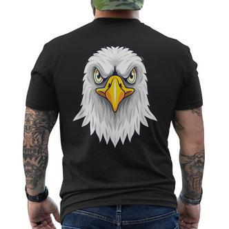 Angry Eagle T-Shirt mit Rückendruck - Seseable De