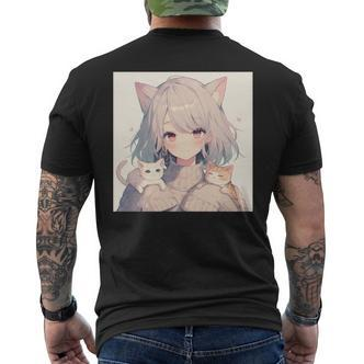 Anime- Und Katzenliebhaber Für Nager Manga Kawaii Graphic Otaku T-Shirt mit Rückendruck - Seseable De