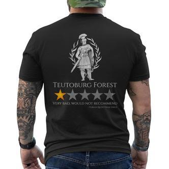 Antique Roman History Meme Teutoburger Forest Spqr Legion T-Shirt mit Rückendruck - Seseable De