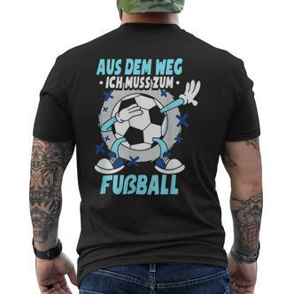 Aus Dem Weg Ich Muss Zum Football T-Shirt mit Rückendruck - Seseable De