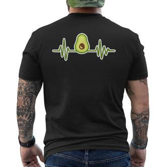 Avocado Heartbeat T-Shirt mit Rückendruck - Seseable De