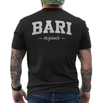 Bari Italy Sport Souvenir T-Shirt mit Rückendruck - Seseable De