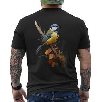 Baum Natur Kohlmeise Geschenk T-Shirt mit Rückendruck - Seseable De