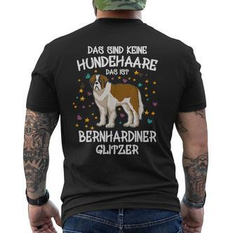 Bernard Glitter Dog Holder Dog T-Shirt mit Rückendruck - Seseable De