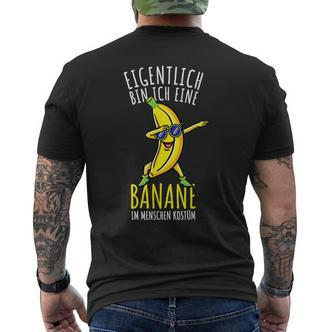 Dabbing Banane Kostüm Junge Banane T-Shirt mit Rückendruck - Seseable De