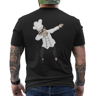 Dabbing Koch Chef Pizza Baker Chef With Chef's Hat T-Shirt mit Rückendruck - Seseable De