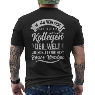 Die Beste Kollegen German Language Black S T-Shirt mit Rückendruck - Seseable De