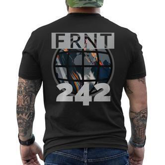 Ebm-Front Electronic Body Music Pro-Frnt-242 S T-Shirt mit Rückendruck - Seseable De