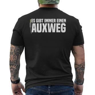 Es Gibt Immer Einen Auxweg Tontechnik Joke Für Tontechnikiker T-Shirt mit Rückendruck - Seseable De