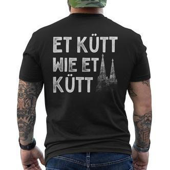 Et Kütt Wie Et Kütt Kölner Basic Law Kölsch Ich Liebe Köln S T-Shirt mit Rückendruck - Seseable De