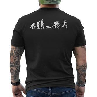 Evolution des Radsports Kurzärmliges Herren-T-Kurzärmliges Herren-T-Shirt für Herren, Schwarz, Fahrrad-Motiv - Seseable De