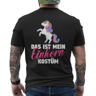 Fancy Dress Das Ist Mein Einhorn Kostü T-Shirt mit Rückendruck - Seseable De