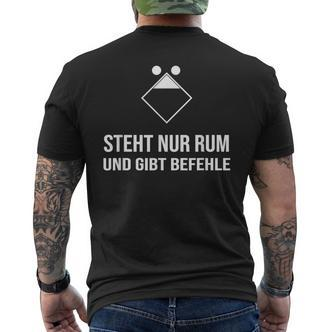 Feuerwehrmann Group Leader T-Shirt mit Rückendruck - Seseable De