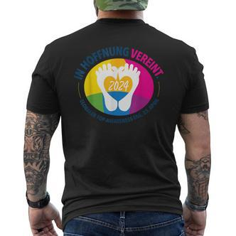 Fop Awareness Day 2024 In Hoffnungereint T-Shirt mit Rückendruck - Seseable De