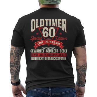 Oldtimer 60 Jahre Birthday T-Shirt mit Rückendruck - Seseable De