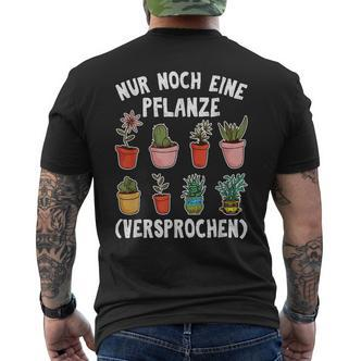Gärtner Kurzärmliges Herren-T-Kurzärmliges Herren-T-Shirt Nur noch eine Pflanze, Hobbygärtner Geschenkidee - Seseable De