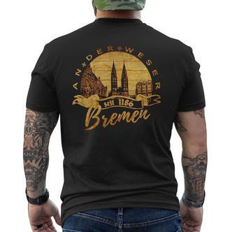 Souvenir Bremen T-Shirt mit Rückendruck - Seseable De