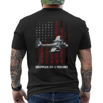 Grumman Ov 1 Mohawk Plane Ov1d Mohawk T-Shirt mit Rückendruck - Seseable De