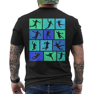Handball Handballer Boys Children's T-Shirt mit Rückendruck - Seseable De