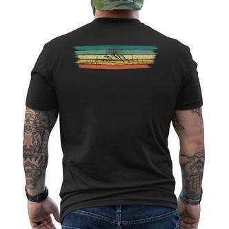 Herzbeat Puls Berge Ecg Hiking Retro Vintage T-Shirt mit Rückendruck - Seseable De
