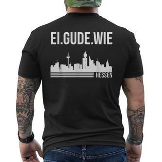 Hessen Frankfurt Skyline Set T-Shirt mit Rückendruck - Seseable De