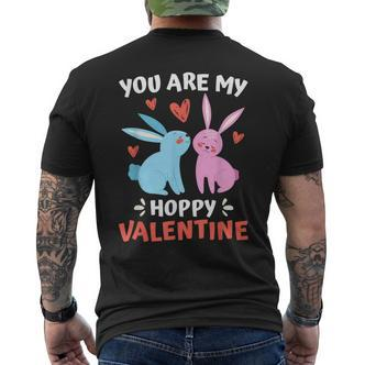 Hoppel Rabbit Ich Liebe Mein Hasen Valentine's Day T-Shirt mit Rückendruck - Seseable De