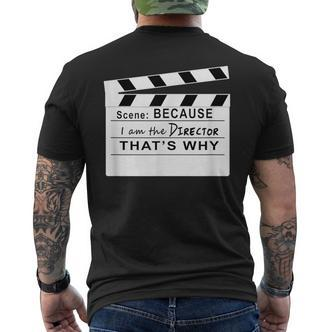 Ich Bin Der Regisseur German T-Shirt mit Rückendruck - Seseable De