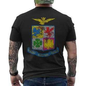Italian Air Force Aeronautica Militare Blue T-Shirt mit Rückendruck - Seseable De