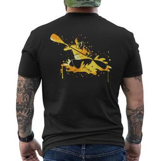 Kayak Water Sports Canoe Kayak Kayaker T-Shirt mit Rückendruck - Seseable De
