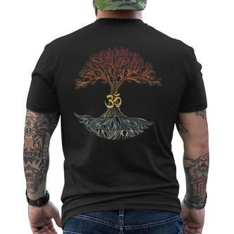 Lebensbaum-Yoga Om Keltisches Yoga T-Shirt mit Rückendruck - Seseable De