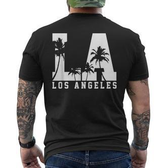 Los Angeles La California Usa America Souvenir T-Shirt mit Rückendruck - Seseable De