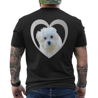 Maltese Maltese Dog Maltese T-Shirt mit Rückendruck - Seseable De