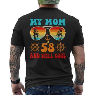 Meine Mutter Ist 58 Und Immer Noch Coolintage Cruise 58 Geburtstag Lustig T-Shirt mit Rückendruck - Seseable De