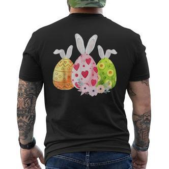 Niedliche Eier Ostern Tag Familie Matching Pyjama Ei Jagd T-Shirt mit Rückendruck - Seseable De
