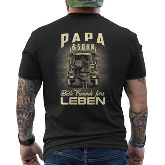 Papa & Sohn Beste Freunde Fürs Leben Father Son Truck Driver T-Shirt mit Rückendruck - Seseable De