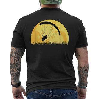 Paraglidingintage Paraglider T-Shirt mit Rückendruck - Seseable De
