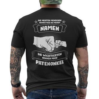 Patenonkel Patenonkel Familie T-Shirt mit Rückendruck - Seseable De