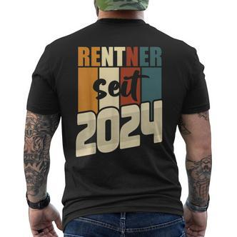Rentner Seit 2024 German Language T-Shirt mit Rückendruck - Seseable De