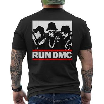 Run Dmc Trio Silhouette T-Shirt mit Rückendruck - Seseable De