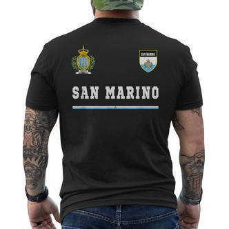 San Marino Sport Football Jersey Flag T-Shirt mit Rückendruck - Seseable De