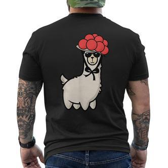Schwarzwald Bollenhut Lama Sunglasses Tradition T-Shirt mit Rückendruck - Seseable De