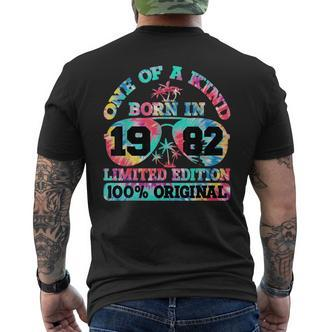Unique Born Birthday Edition 1982 T-Shirt mit Rückendruck - Seseable De