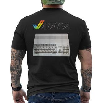 Vintage Retro Computer Amiga 80S Nerd T-Shirt mit Rückendruck - Seseable De