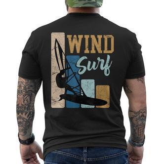 Windsurfer Windsurfintage Retro Surfer T-Shirt mit Rückendruck - Seseable De