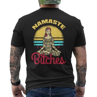 Yoga Namaste Es T-Shirt mit Rückendruck - Seseable De
