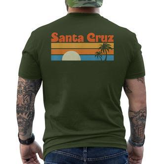 70S 80S Ca City Santa Cruz S T-Shirt mit Rückendruck - Seseable De